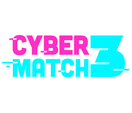 Cyber Match-3 Game Logo
