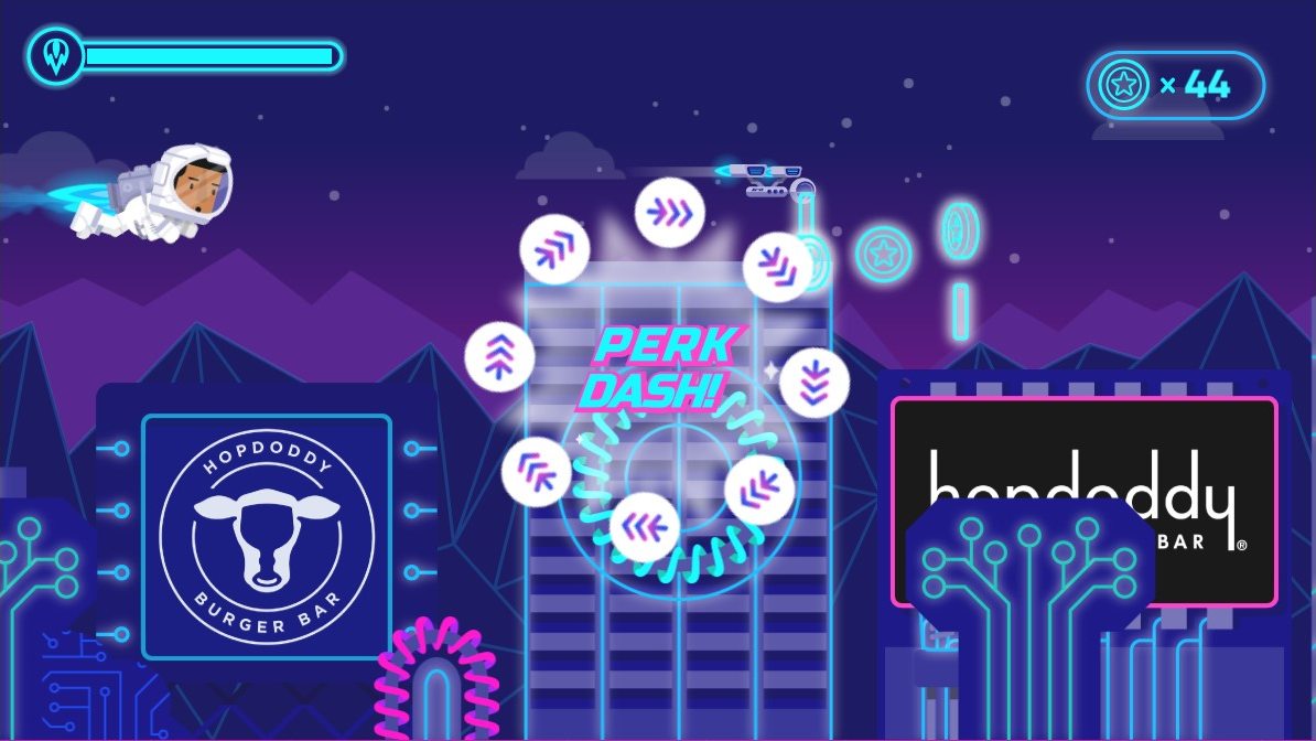 Hopdoddy Restaurant Branded Game Perk Dash
