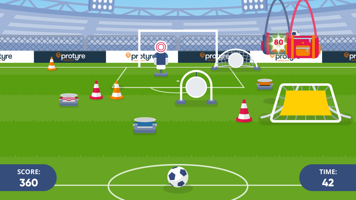 Protyre Soccer Skill Shot Gameplay Bag