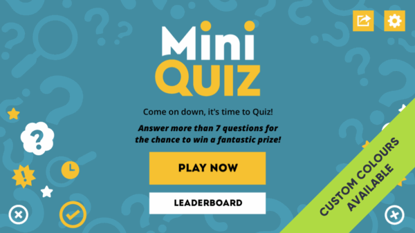 Mini Quiz - Customise Colours for Your Brand