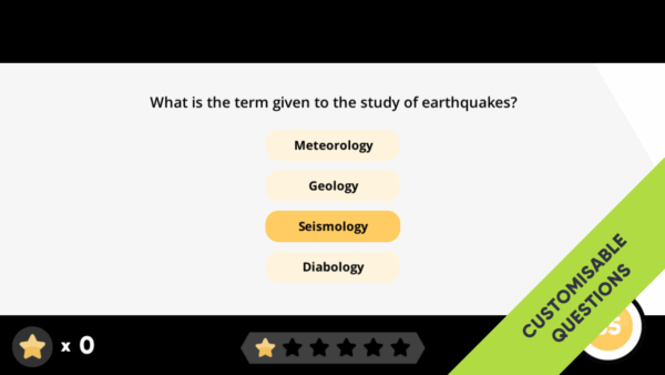 Mini Quiz - Customise Questions