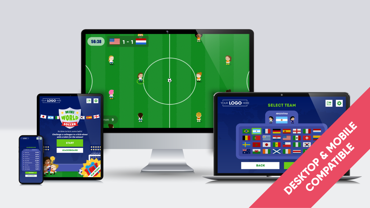 Mini World Soccer Customisable Branded Game