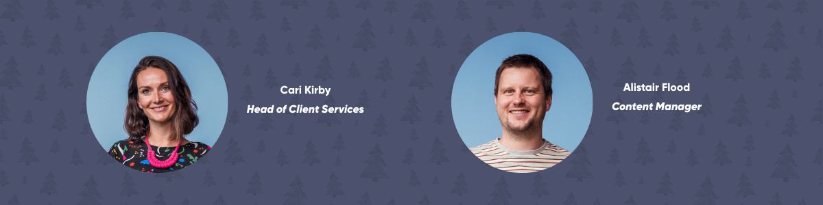 Cari and Alistair Webinar Promo