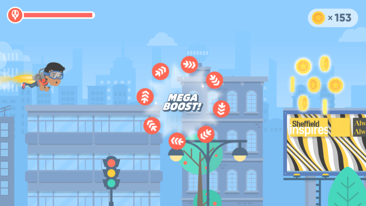 Marketing Sheffield Booster Gameplay