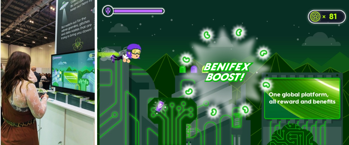 Event Gamification Example – Benifex