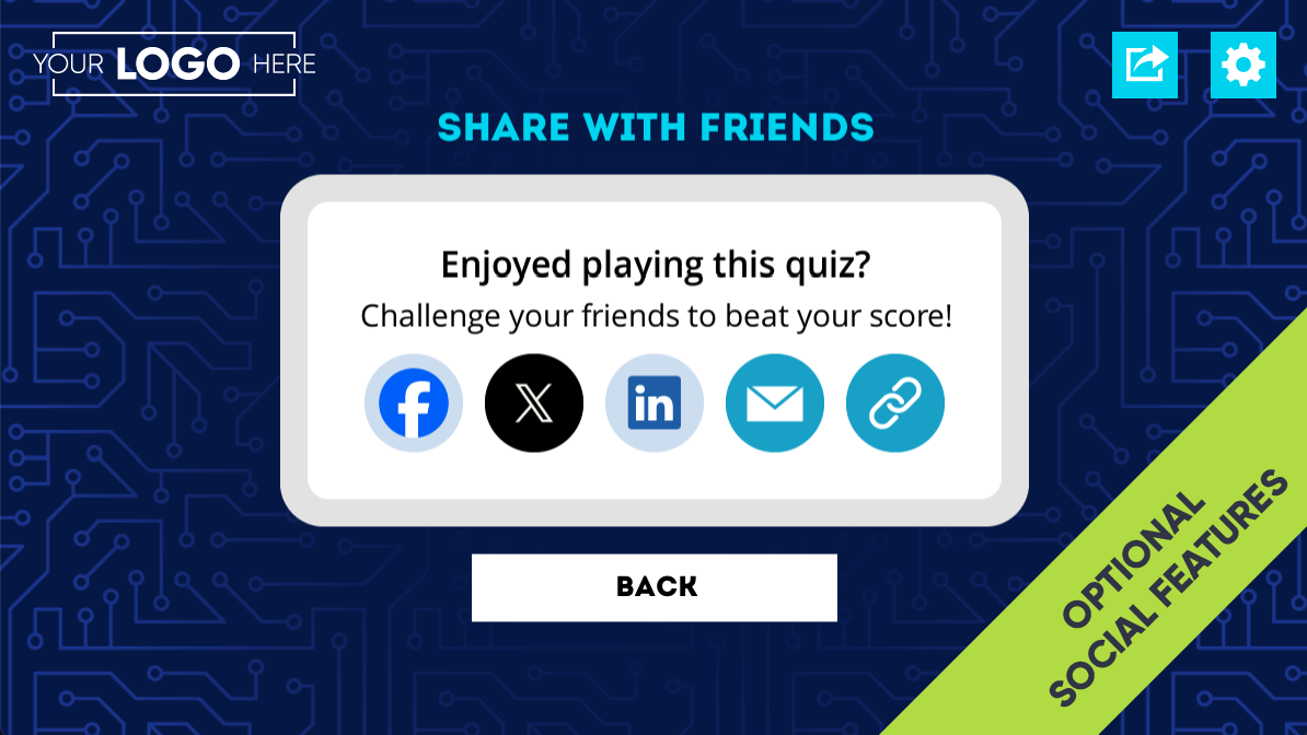 Cyber Security Mini Quiz A Customisable Branded Game From Peek & Poke