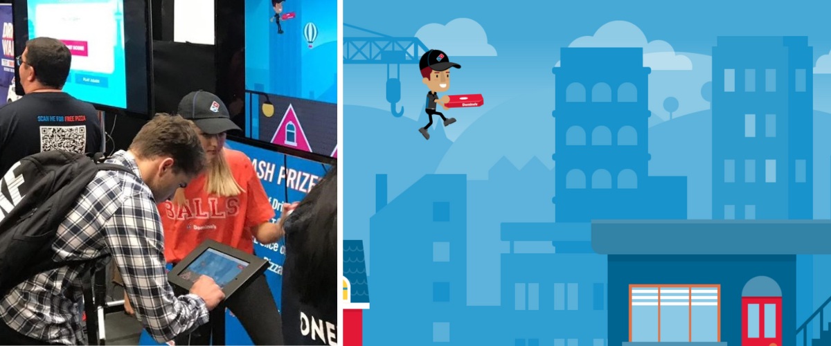Event Gamification Example – Domino's