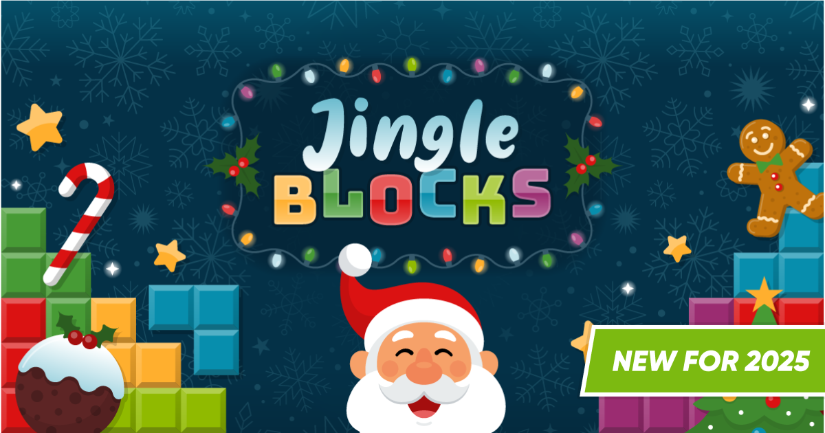 Jingle Blocks A Customisable Branded Game From Peek & Poke