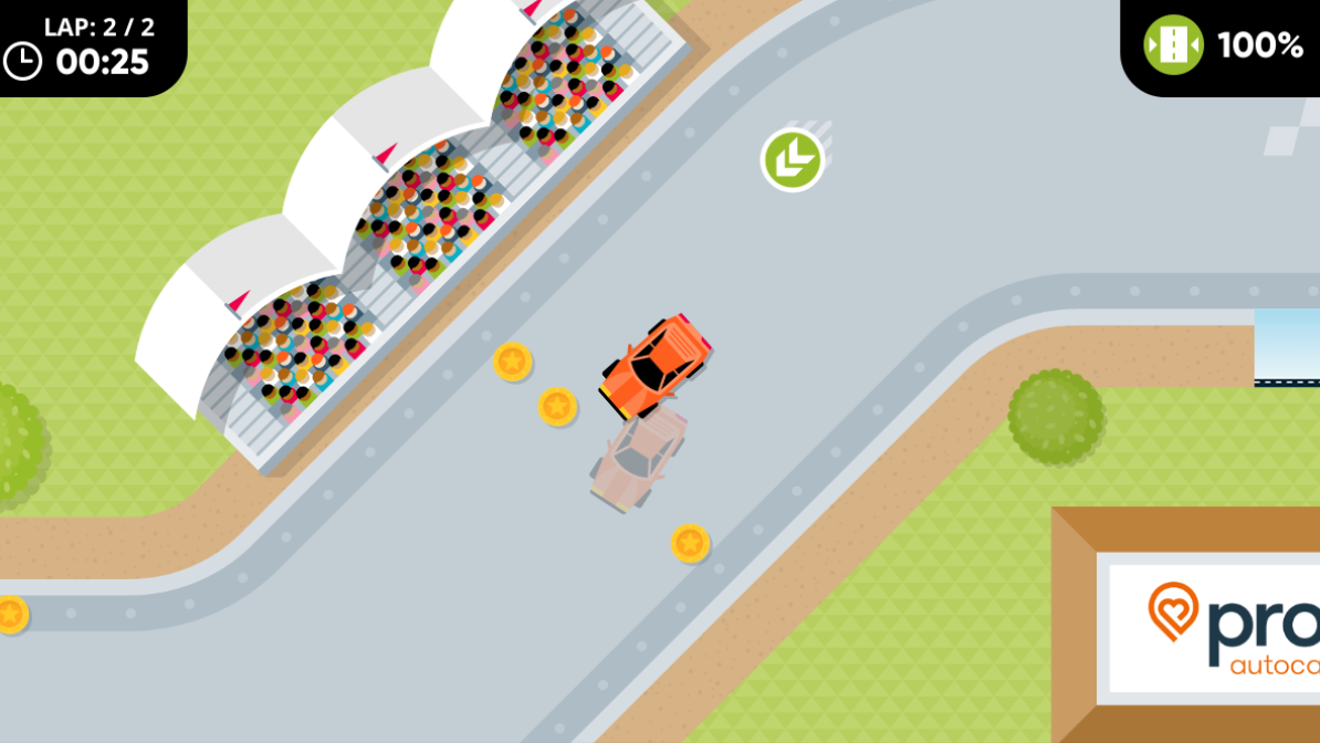 Protyre Great British Road Trip Gameplay Orange