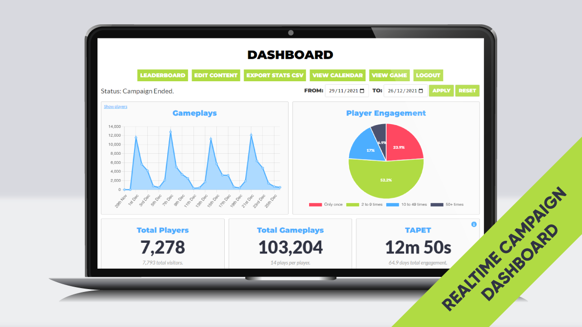 Jingle Blocks A Customisable Branded Game From Peek & Poke