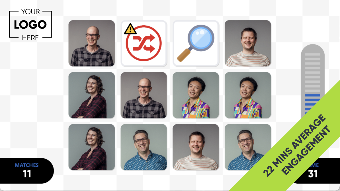 Mini Pairs Branded Game From Peek & Poke