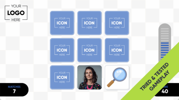 Mini Pairs Branded Game From Peek & Poke