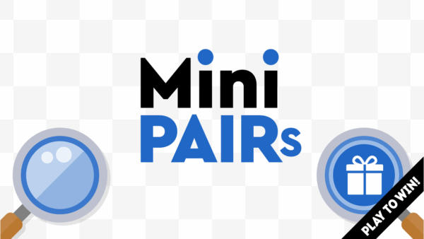 Mini Pairs Branded Game From Peek & Poke